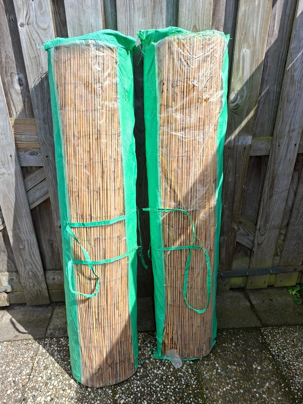 12 METER RIETEN TUINSCHERMEN / MATTEN, Ophalen, Overige materialen, 100 tot 150 cm, Nieuw