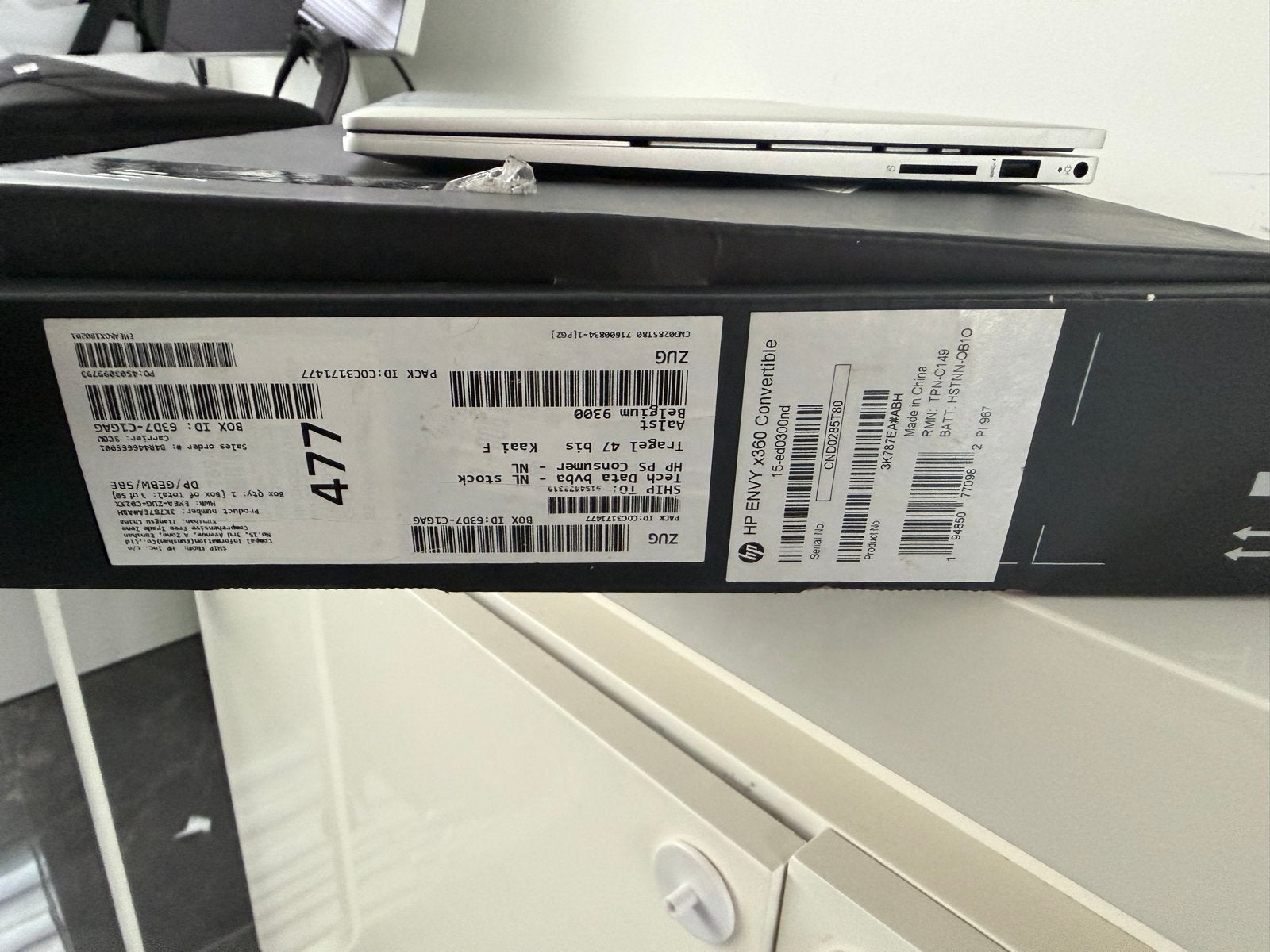 HP Envy x360 Convertible 15-ed0000nd i7-1065G7 16GB RAM 512G, Computers en Software, Windows Laptops, Met videokaart, 2 tot 3 Ghz