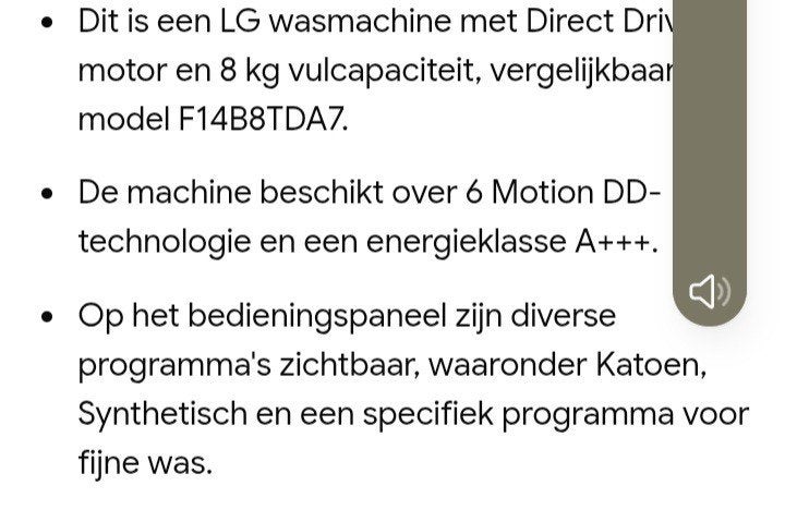 Wasmachine LG goed werkend nog geen 2 jaar oud, Ophalen of Verzenden