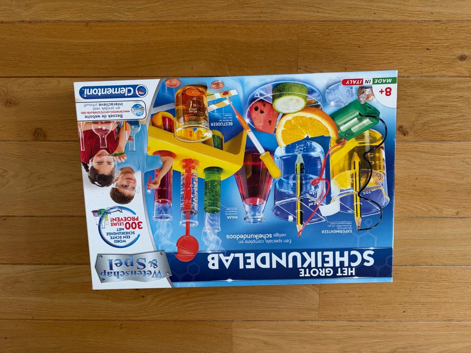 Het grote scheikundelab, Ophalen, Zo goed als nieuw