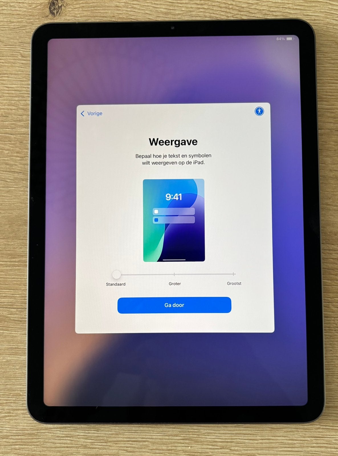 Te koop in zeer goede staat i-pad air 4, wifi, 64gb, Apple iPad, Zo goed als nieuw, 64 GB, Ophalen