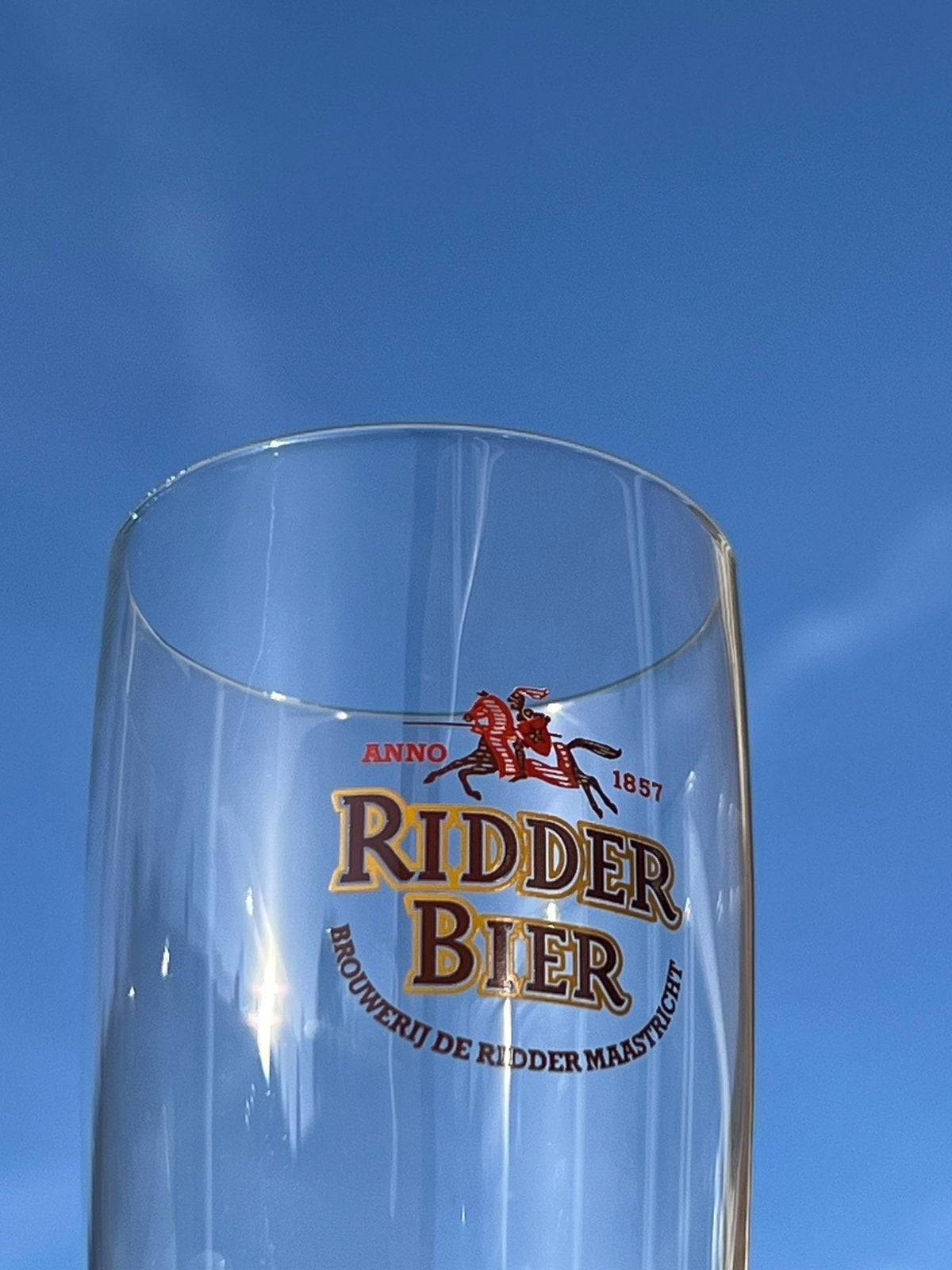 🍺 RIDDER BIER ☀️ Maastricht  🇳🇱 Nederland, Verzamelen, Ophalen of Verzenden, Zo goed als nieuw, Overige merken