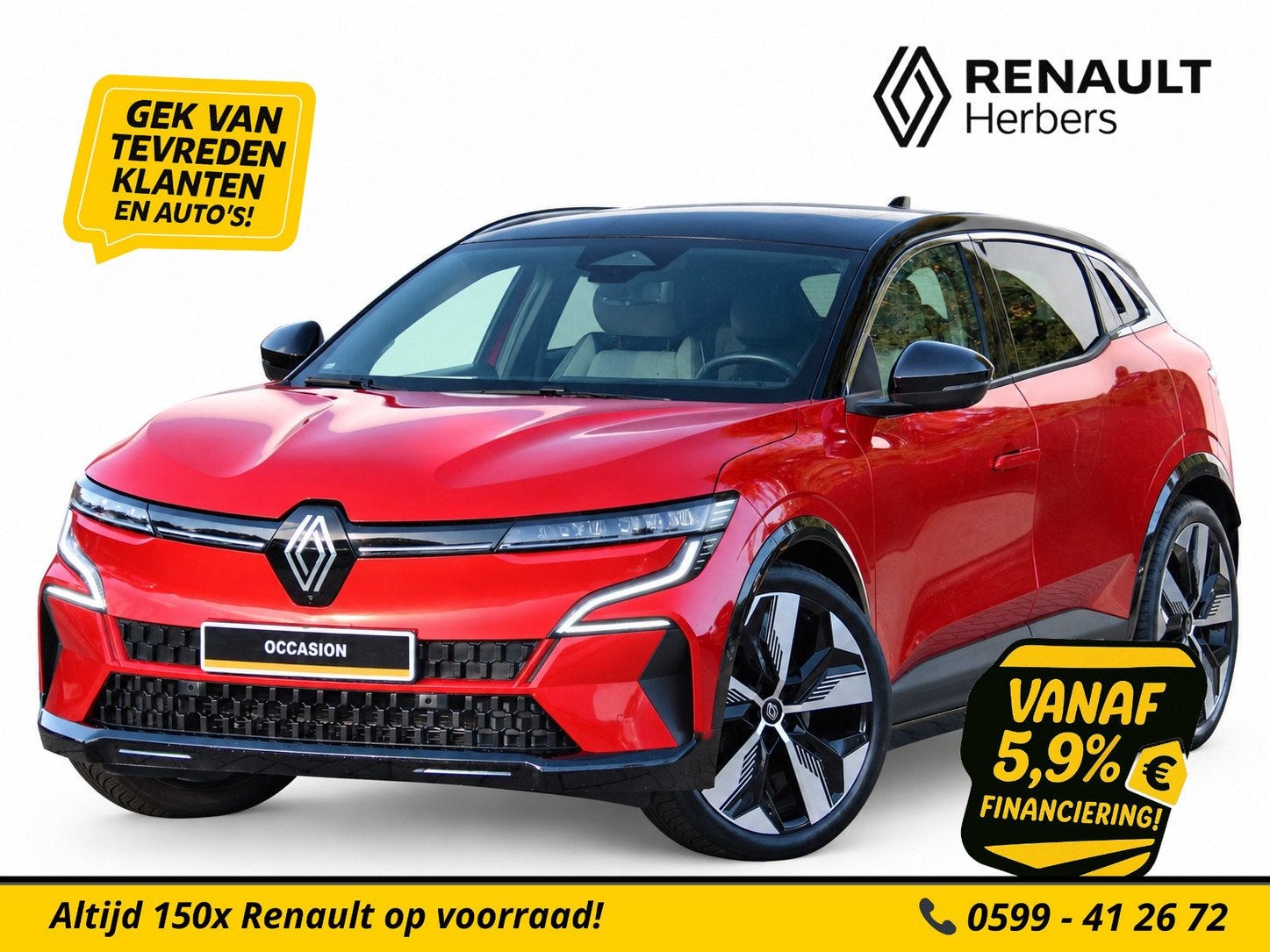 Renault Mégane E-Tech EV60 Optimum Charge Techno 360 CAMERA