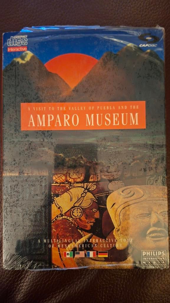 Amparo Museum - CD-i (VS Import) - Verzegeld - zeldzaam, Overige genres, 1 speler, Nieuw, Ophalen of Verzenden