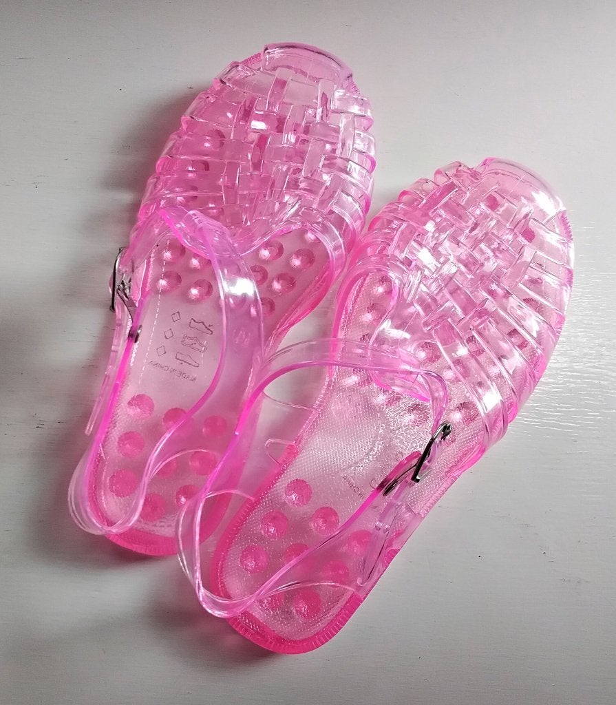 Waterschoenen - zwemschoenen - sandalen - roze, Kinderen en Baby's, Kinderkleding | Schoenen en Sokken, Zo goed als nieuw, Schoenen