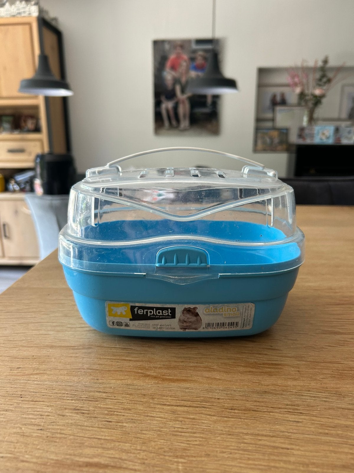 Ferplast reismandje voor knaagdier, Dieren en Toebehoren, Ophalen, Zo goed als nieuw, Transportkoffer of -box