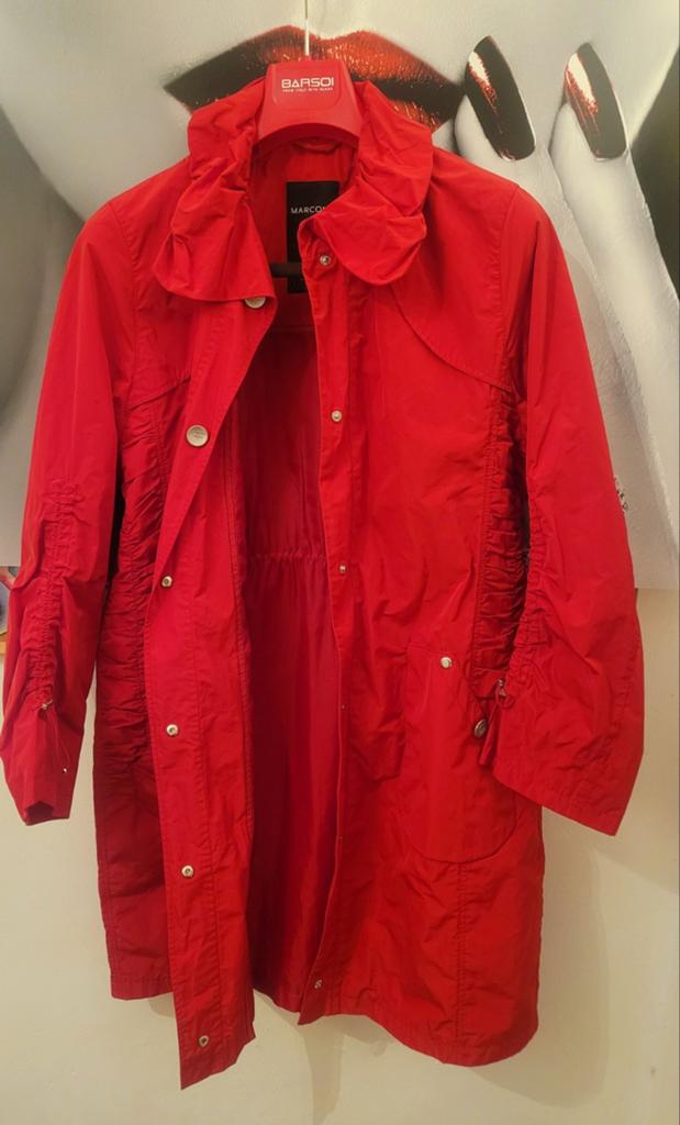 Marcona Rode Jas - Zo goed als nieuw XL, Maat 46/48 (XL) of groter, Ophalen of Verzenden, Zo goed als nieuw, Marcona