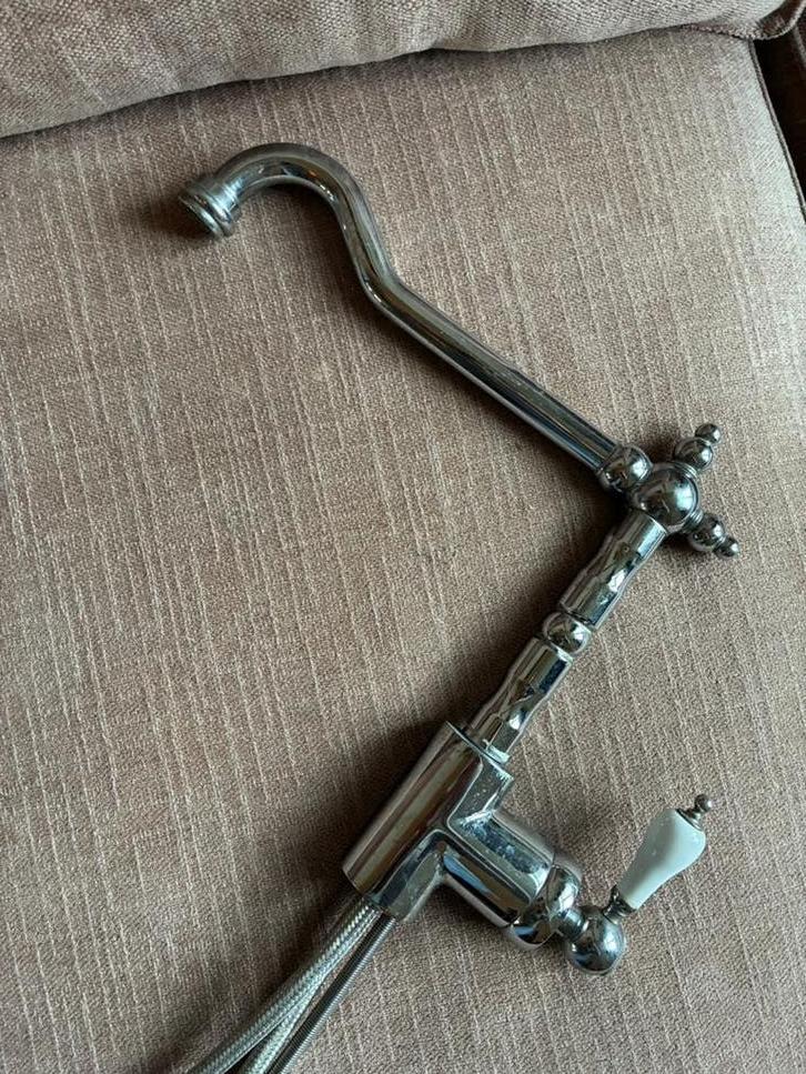 IKEA Glittran Klassieke keukenmengkraan, Ophalen, Nieuw, Chroom, Kraan