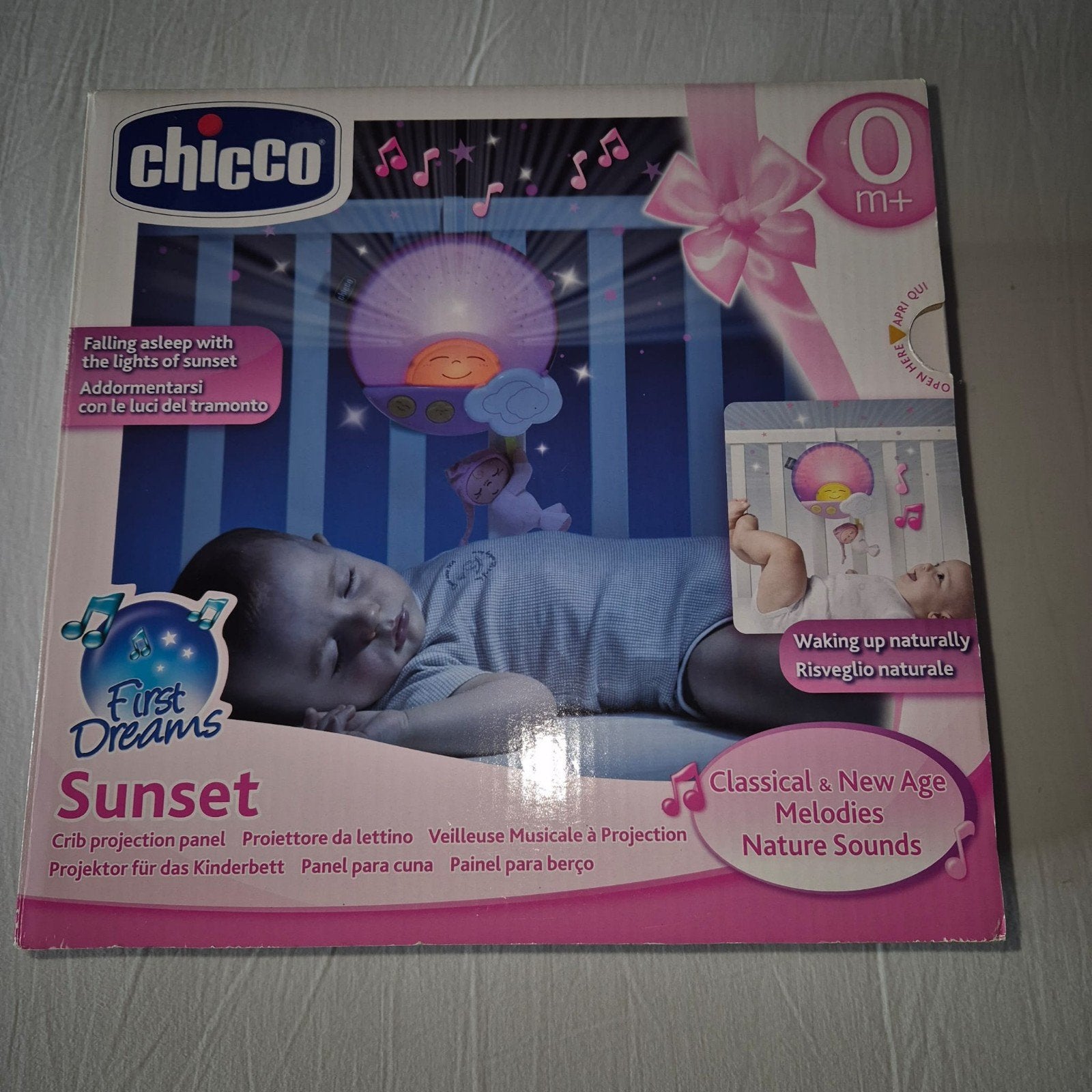 Chicco crib projection panel, Gebruikt, Overige typen, Ophalen of Verzenden, Verstelbaar