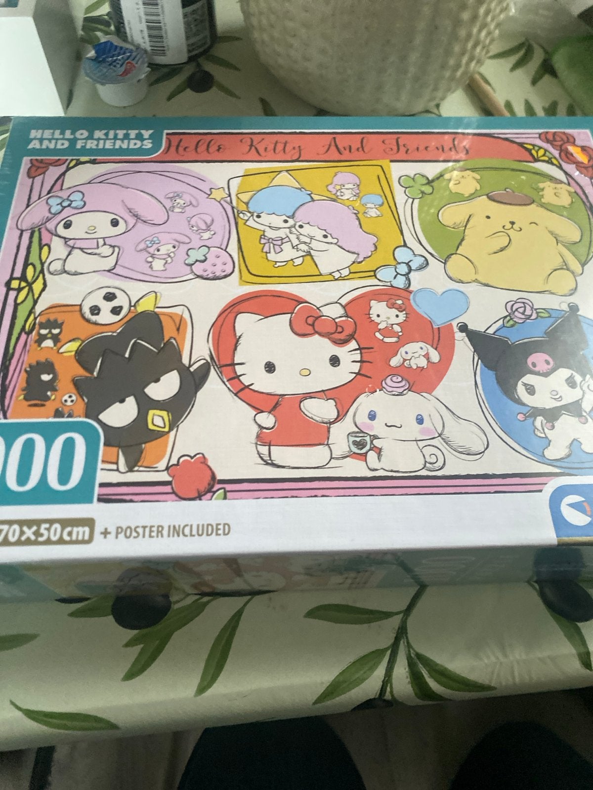 Hello Kitty & Friends Legpuzzel - 1000 stukjes, Ophalen of Verzenden, Meer dan 50 stukjes, Nieuw, 6 jaar of ouder