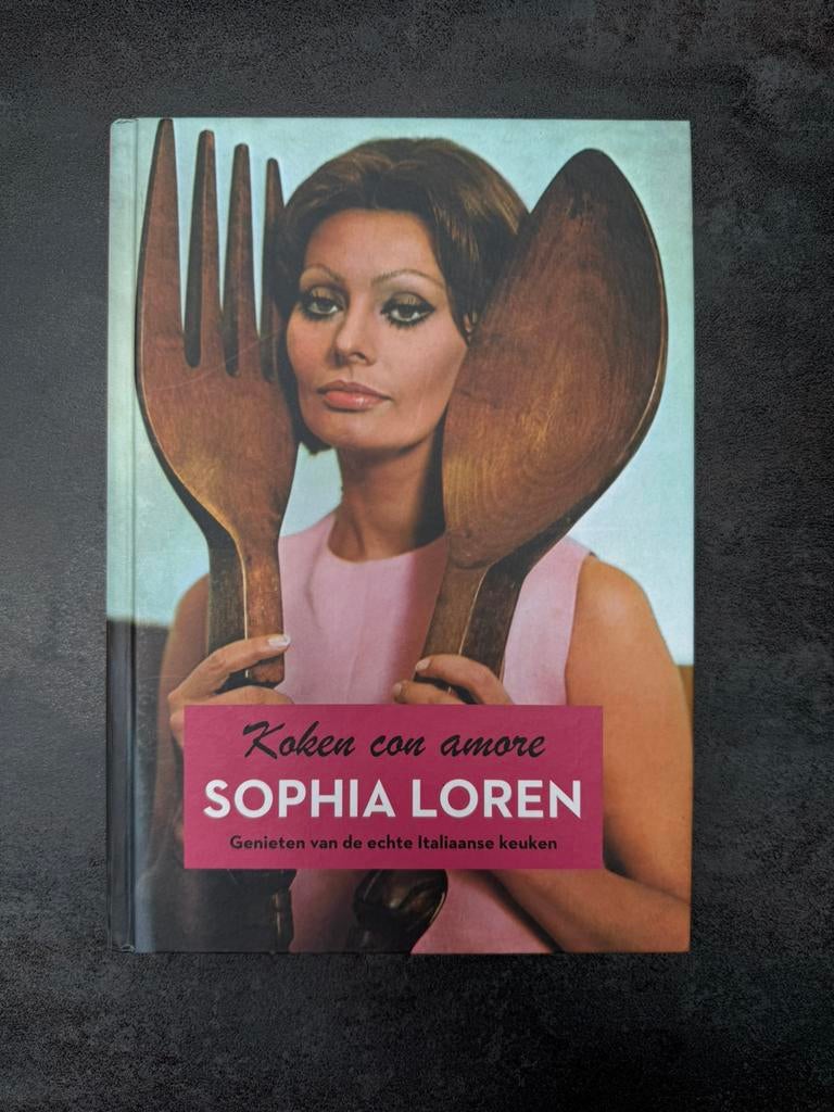 Sophia Loren - Koken con amore, Boeken, Ophalen of Verzenden, Zo goed als nieuw, Italië