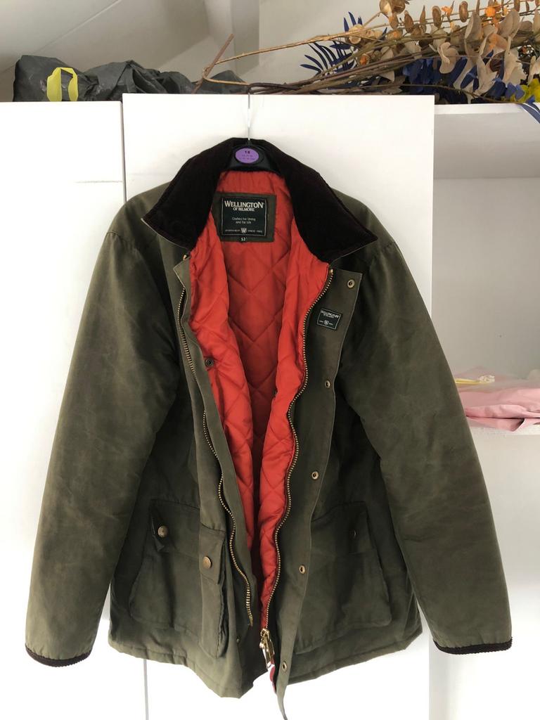 Prachtige waxjas van Wellington of Bilmore maat 52, Kleding | Heren, Jassen | Winter, Ophalen of Verzenden, Zo goed als nieuw