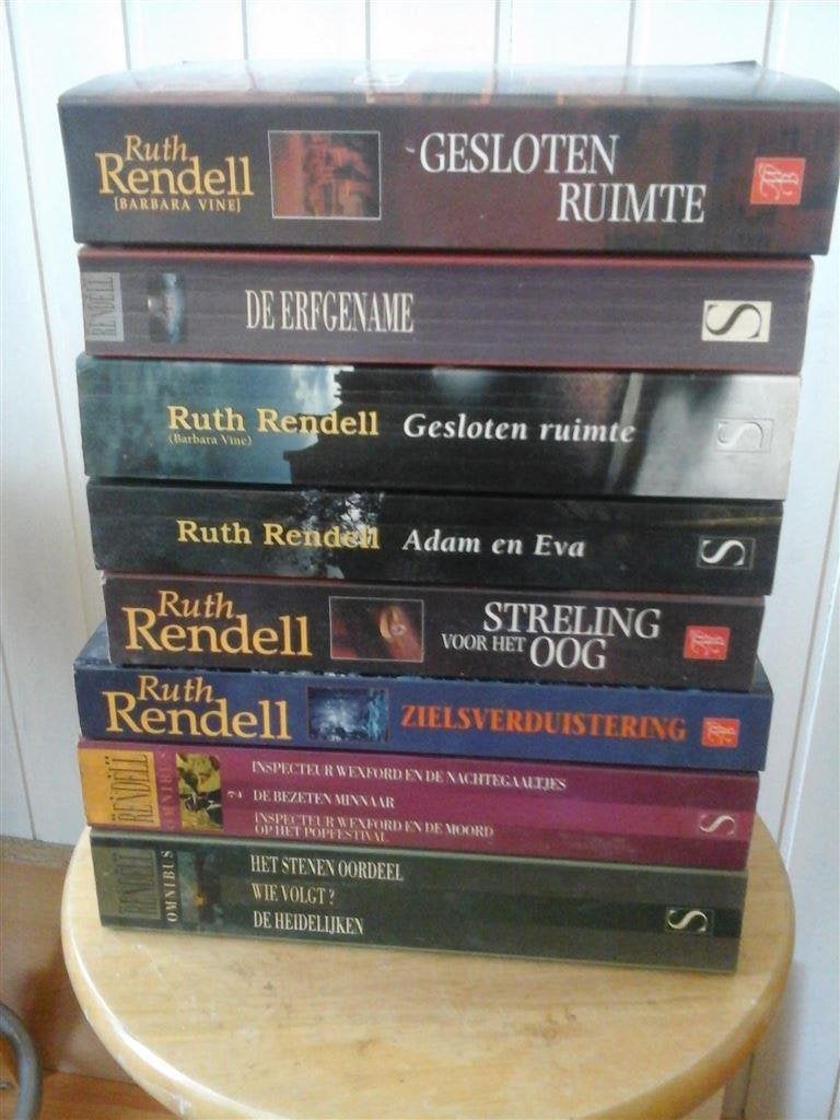 TB9-5x ruth rendell-losse verkoop, Ophalen of Verzenden, Nieuw