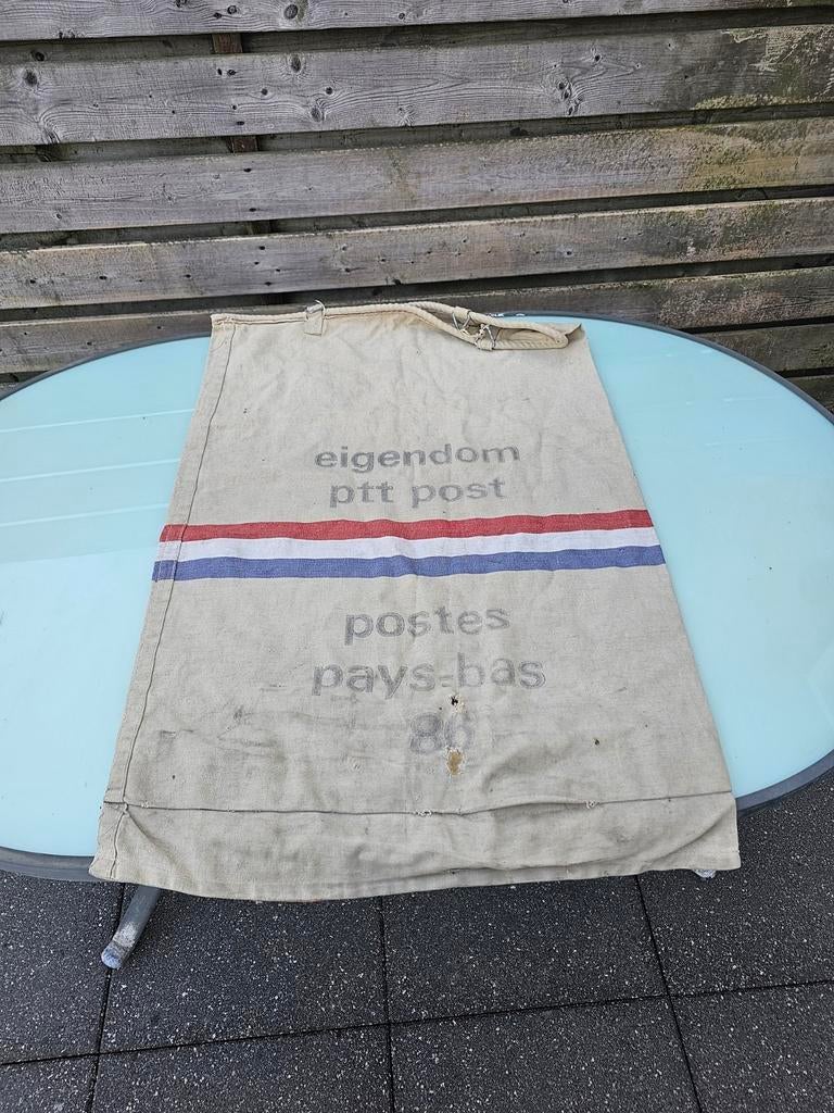 Vintage PTT Post Zak - Authentiek en Decoratief, Ophalen of Verzenden, Gebruikt