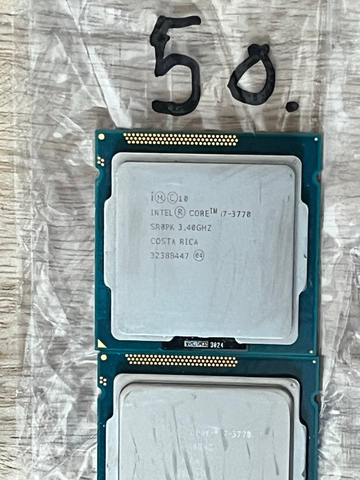 #50 - Intel Core i7-3770 Processor - 3.40GHz, Computers en Software, Processors, Verzenden, Gebruikt, 4-core, 3 tot 4 Ghz