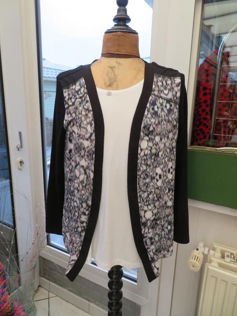 Dames vest Juffrouw Jansen Amsterdam maat XXL (Z.G.A.N.), Zwart, Maat 46/48 (XL) of groter, Ophalen of Verzenden, Zo goed als nieuw