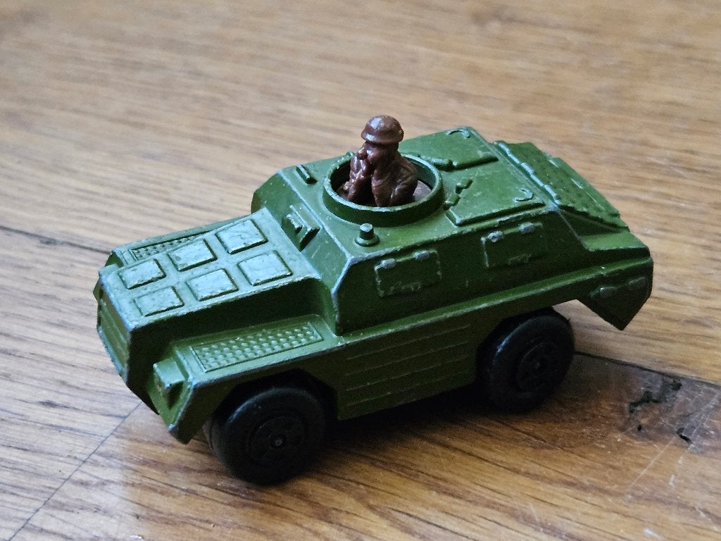 Vintage Matchbox Rola-Matics No. 28 Stoat, England 1973, Ophalen of Verzenden, Gebruikt