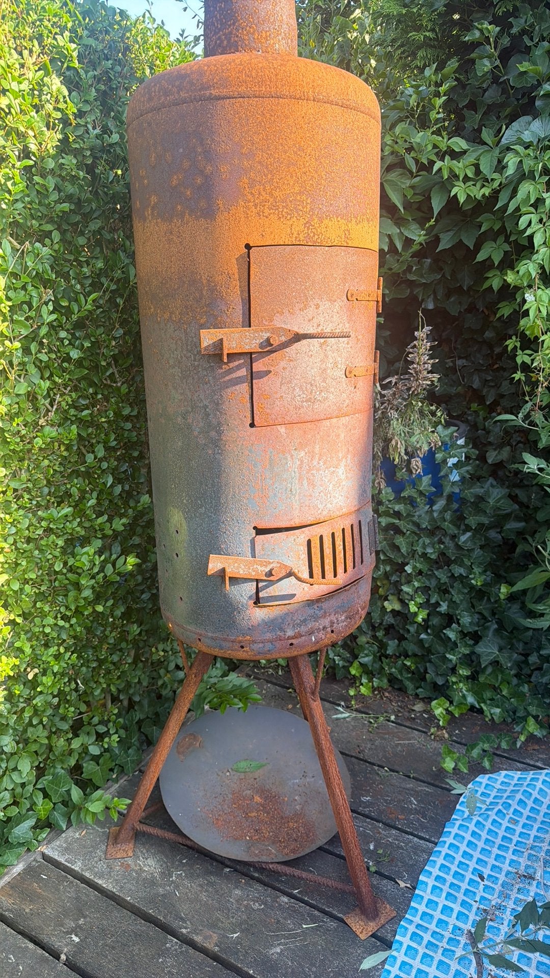 Stookton / tuinkachel, Tuin en Terras, Tuinhaarden, Ophalen, Gebruikt