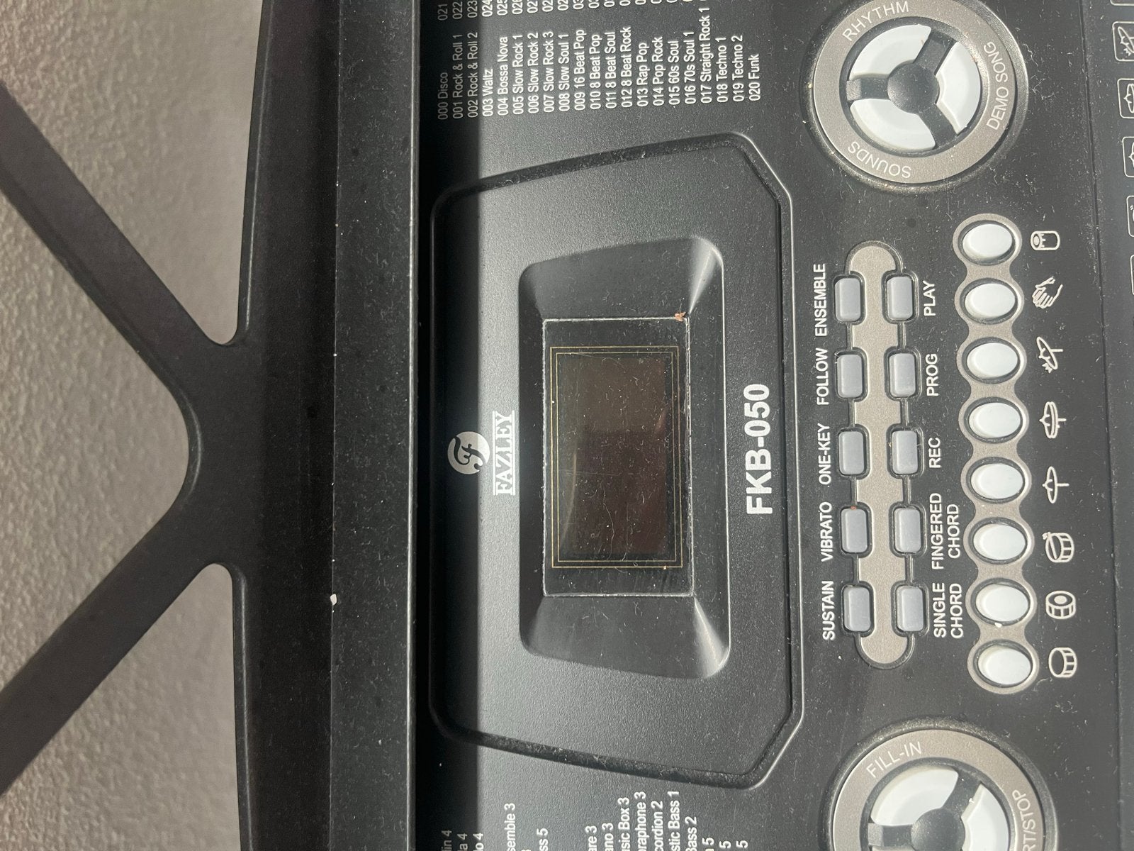 Fazley FKB-050 Keyboard met standaard, Met standaard, Ophalen, Overige merken, 61 toetsen