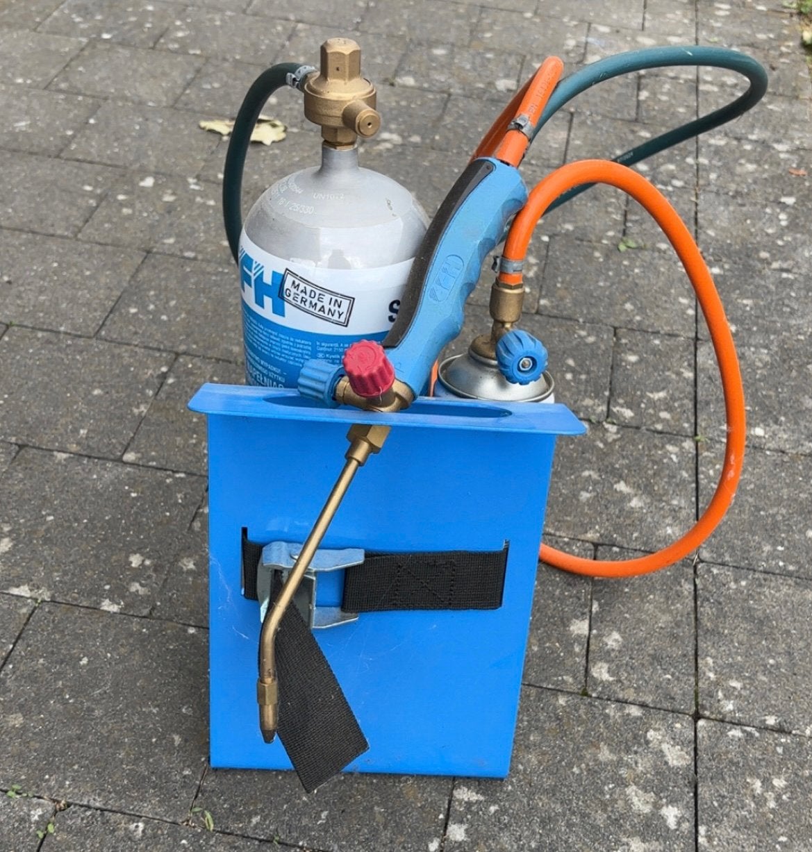 CFH Las-Fix SF 3100 Set – Inclusief 3x Grote 2.2L Zuurstof, Ophalen, Zo goed als nieuw, 250 ampère of meer, Overige typen