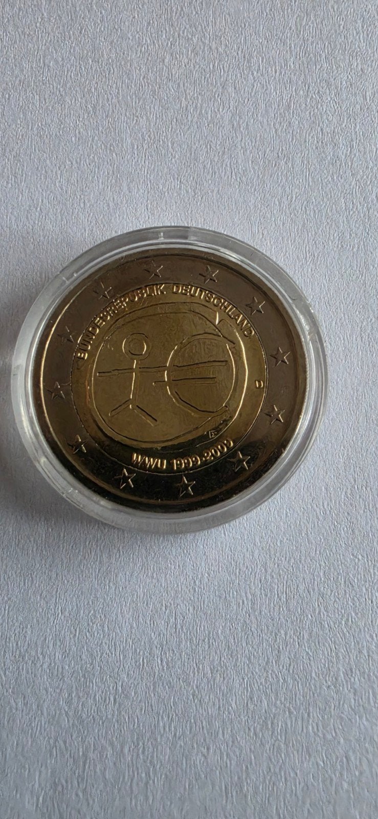 2 Euro Duitsland 2009 EMU 1999-2009 UNC, Ophalen of Verzenden, Duitsland, 2 euro, Losse munt