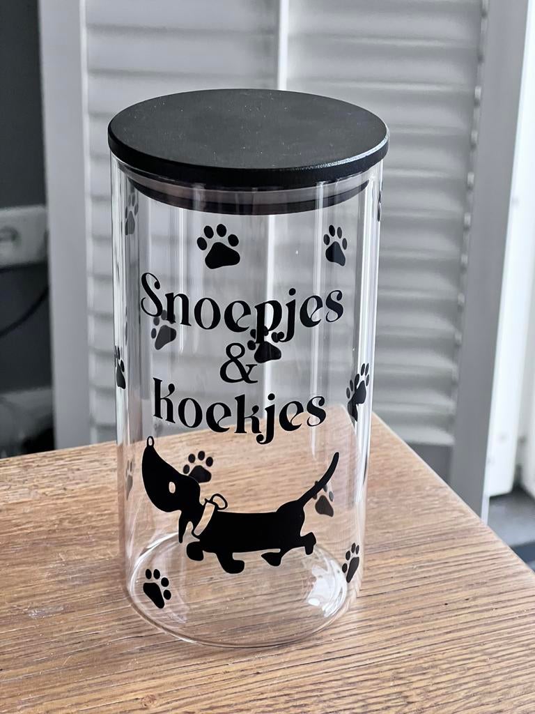 Erg leuk snoeppotje voor je lieve hond, Ophalen of Verzenden, Nieuw