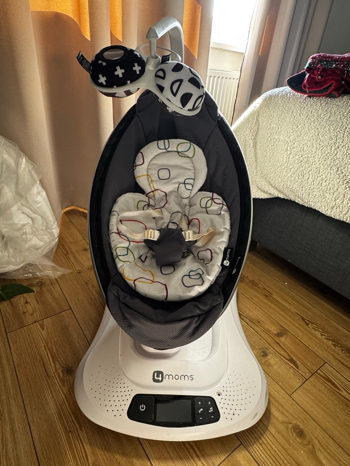 4moms MamaRoo 4.0 Wipstoel - Zo goed als nieuw, Wipstoel, Ophalen, Overige merken, Met gordel(s) of riempje(s)