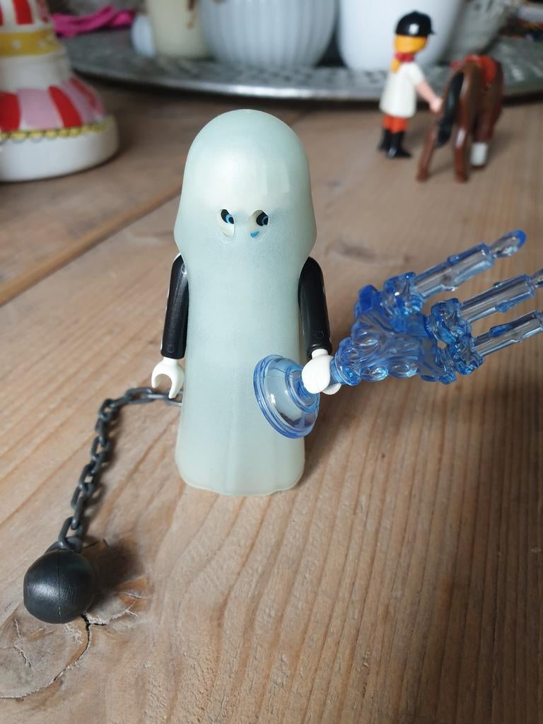 Playmobil 4650 Spook met kandelaar, Kinderen en Baby's, Speelgoed | Playmobil, Ophalen of Verzenden, Zo goed als nieuw, Complete set