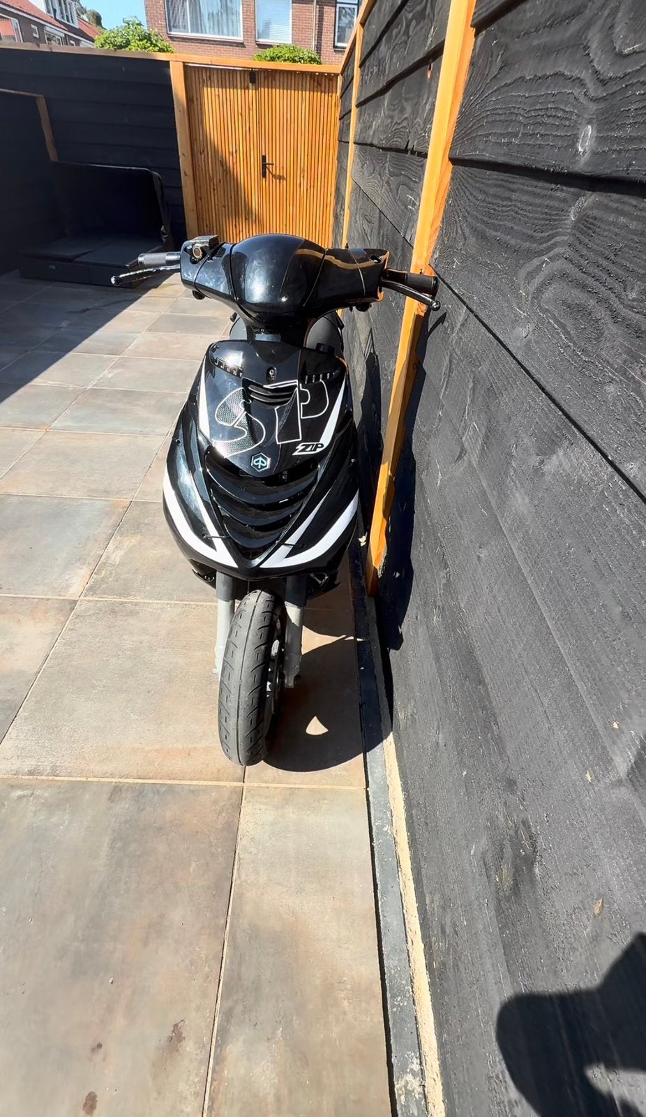 TE RUIL: PIAGGIO ZIP 70CC STAGE 3, Fietsen en Brommers, Scooters | Piaggio, Tweetakt, Gebruikt, Maximaal 45 km/u, Ophalen of Verzenden