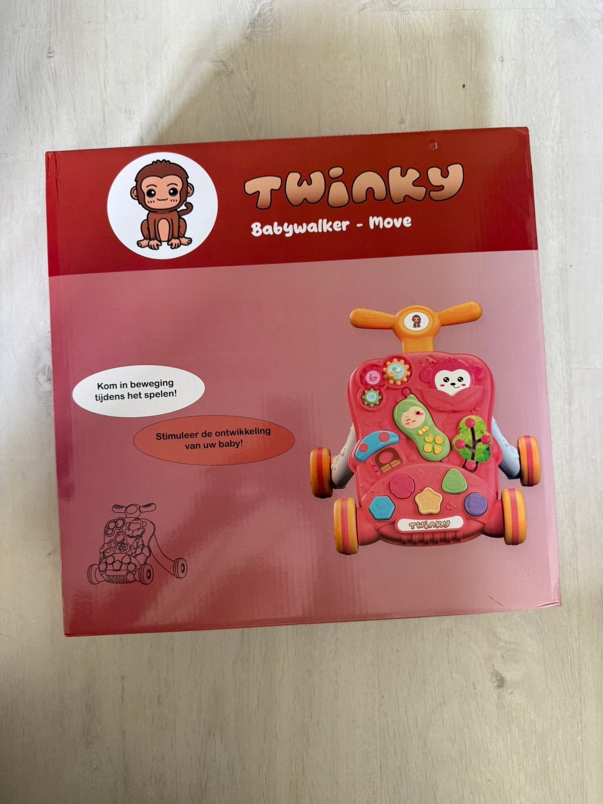 Babywalker loophulp loopwagen, Ophalen of Verzenden, Nieuw