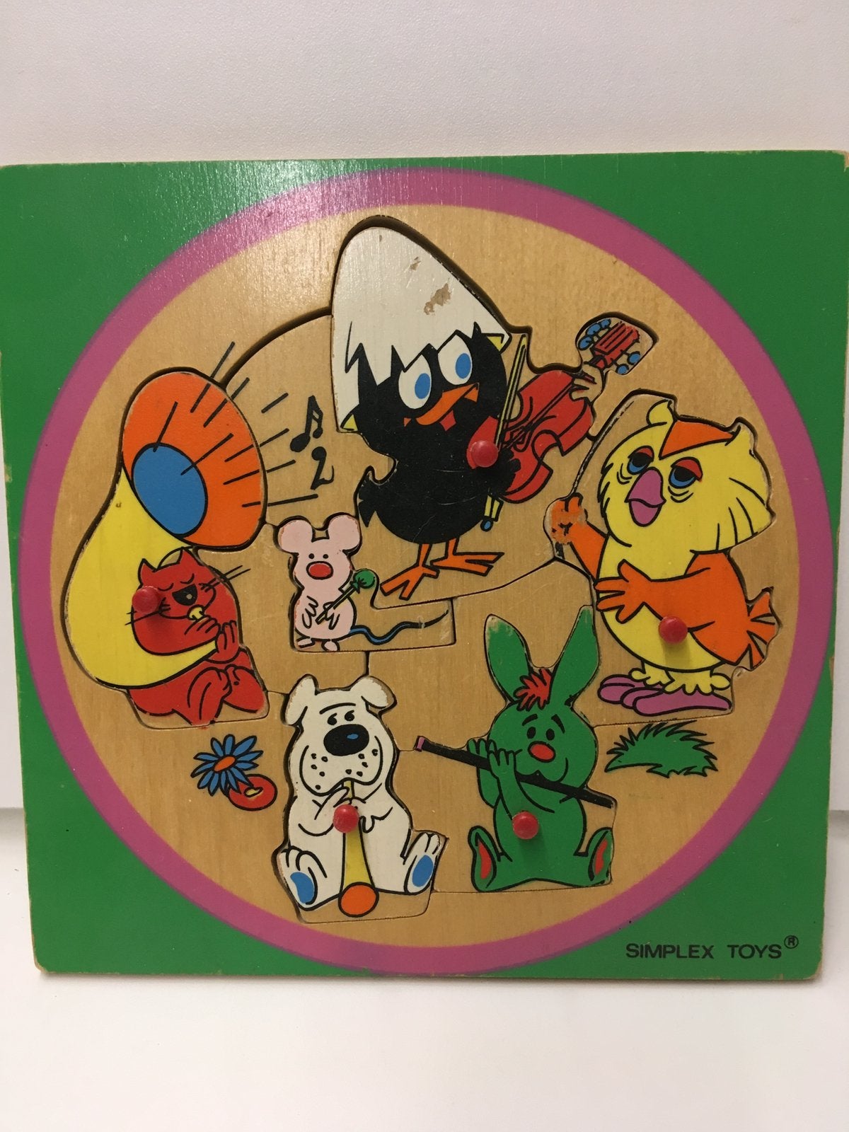 Simplex calimero puzzel, 2 tot 4 jaar, Gebruikt, 10 tot 50 stukjes, Ophalen of Verzenden