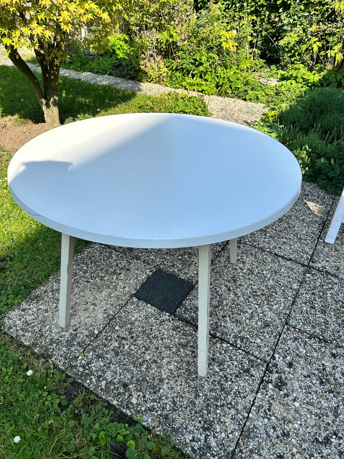 Vintage Tuintafel- Werzalit, Ophalen