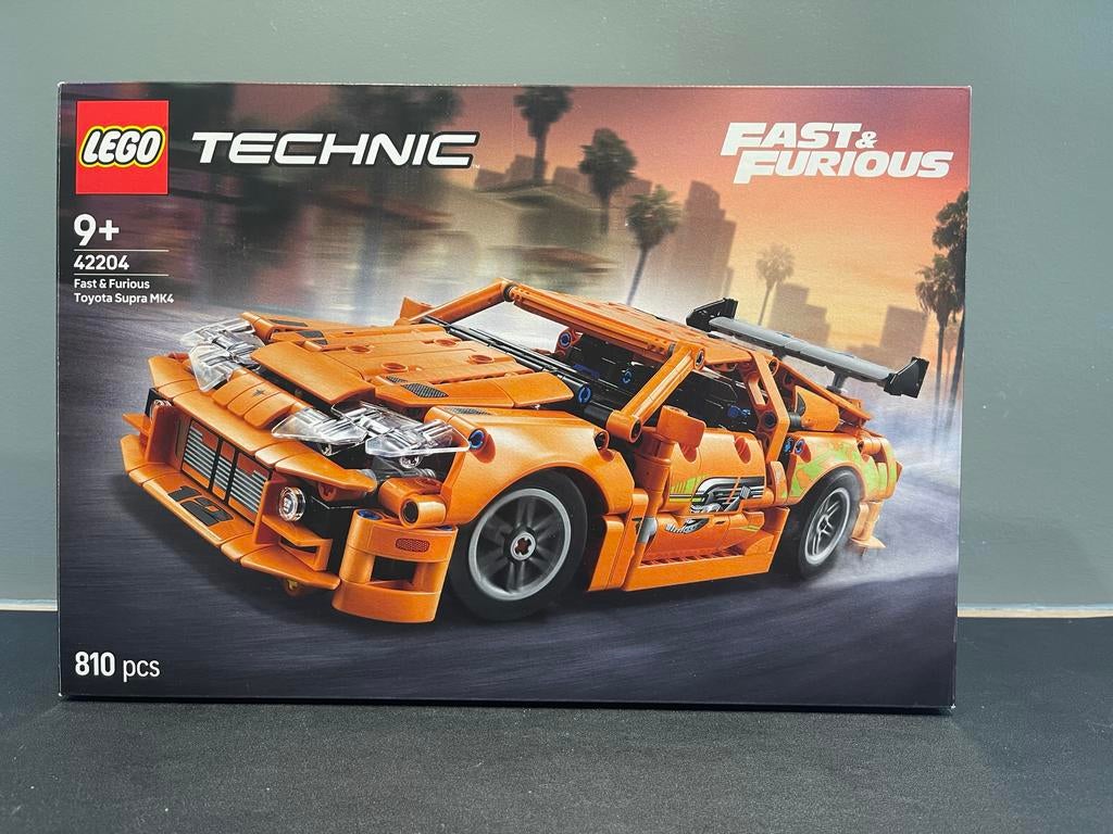 LEGO Technic Fast & Furious Toyota Supra MK4 (42204), Ophalen of Verzenden, Zo goed als nieuw