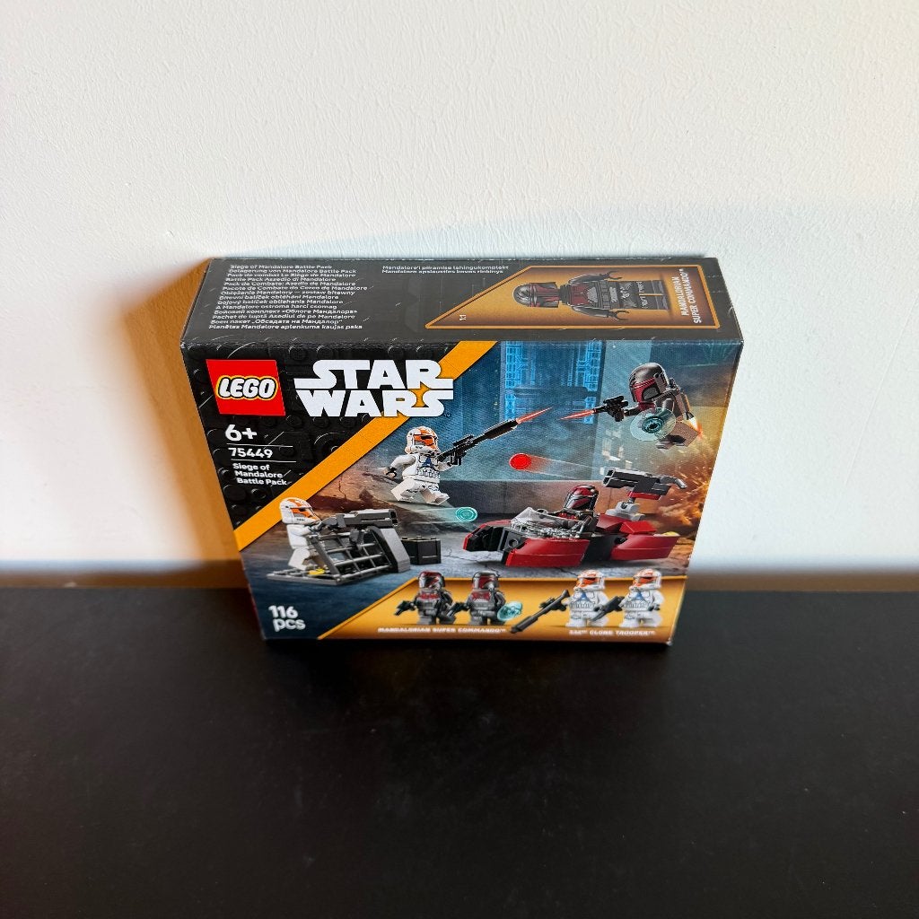 LEGO Star Wars 75449 – Siege of Mandalore Battle Pack, Kinderen en Baby's, Speelgoed | Duplo en Lego, Gebruikt, Lego, Complete set