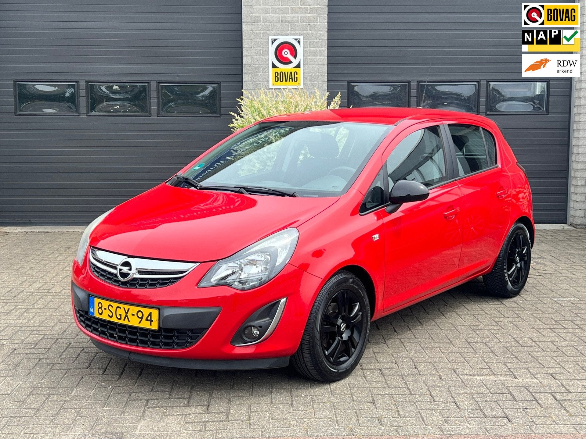 Opel Corsa 1.4-16V Berlin *Airco*LM velgen*Garantie, Voorwielaandrijving, Euro 5, Gebruikt, 1398 cc
