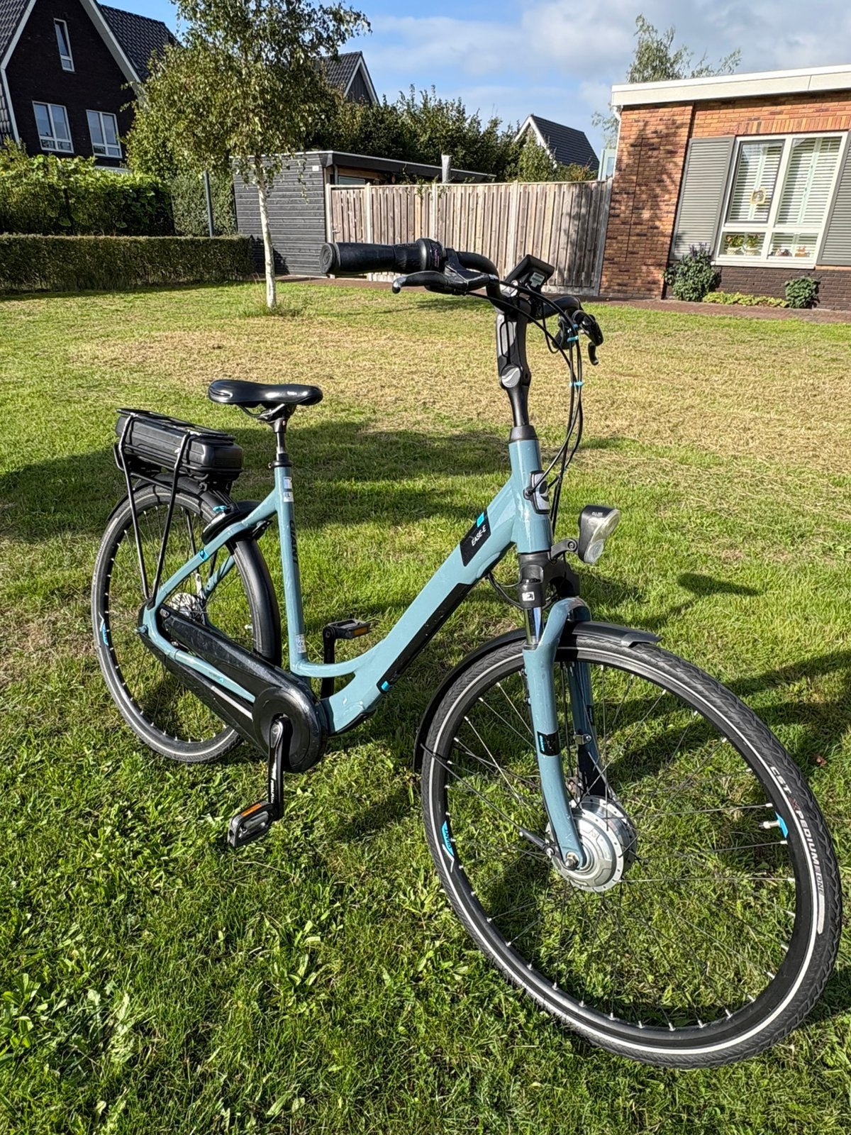 Elektrische Giant damesfiets met nieuwe ketting+versn.kabels, Ophalen, Minder dan 30 km per accu, Gebruikt, Giant