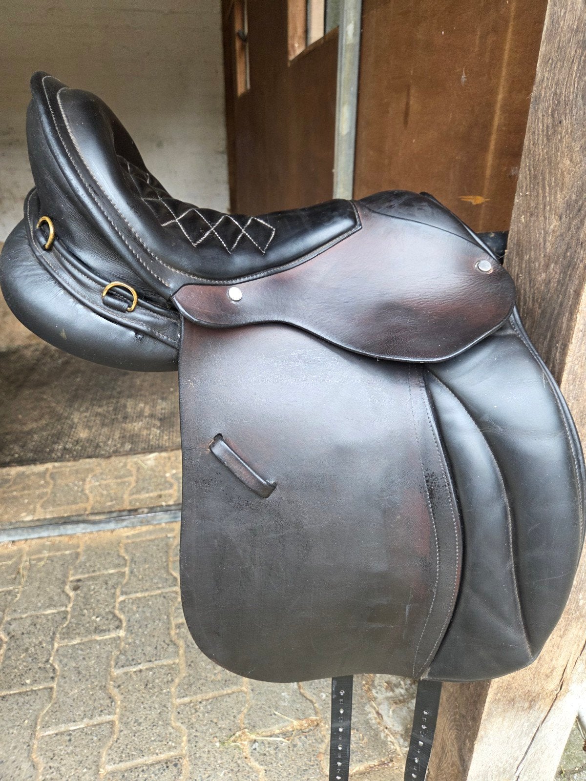 Equestor trailzadel 17 inch, Ophalen of Verzenden, Gebruikt, Recreatie, M (17 inch)