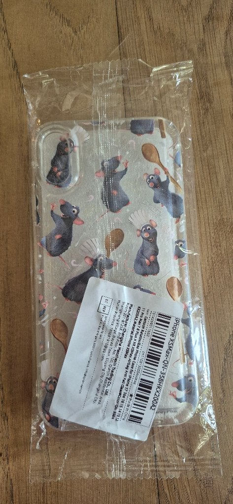 Ratatouille Iphone XS Max hoesje, Ophalen of Verzenden, Nieuw, IPhone XS