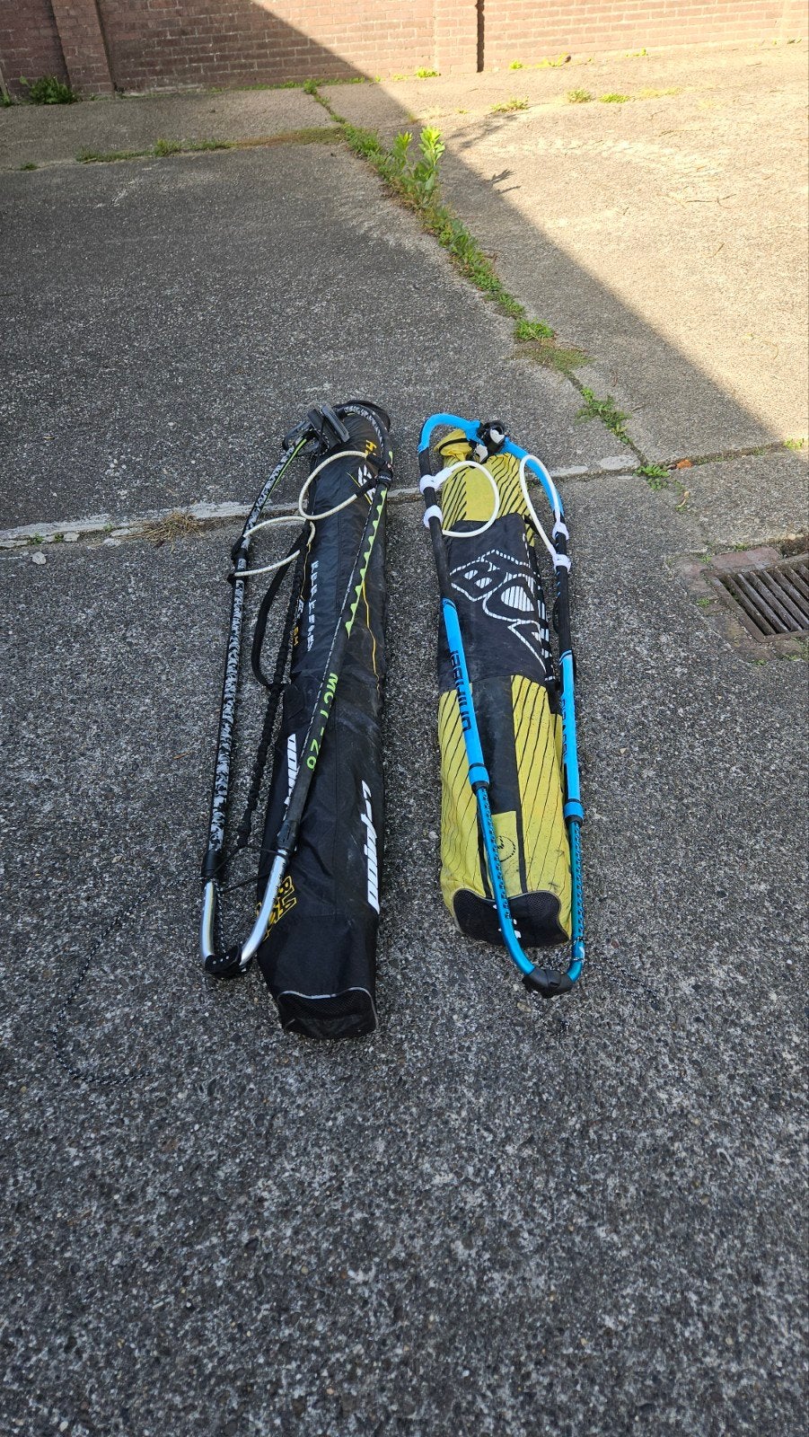 6.4 en 5.9 ACF point 7 zeilen + giek en mast, Watersport en Boten, Ophalen, Gebruikt, Point-7, Zeil