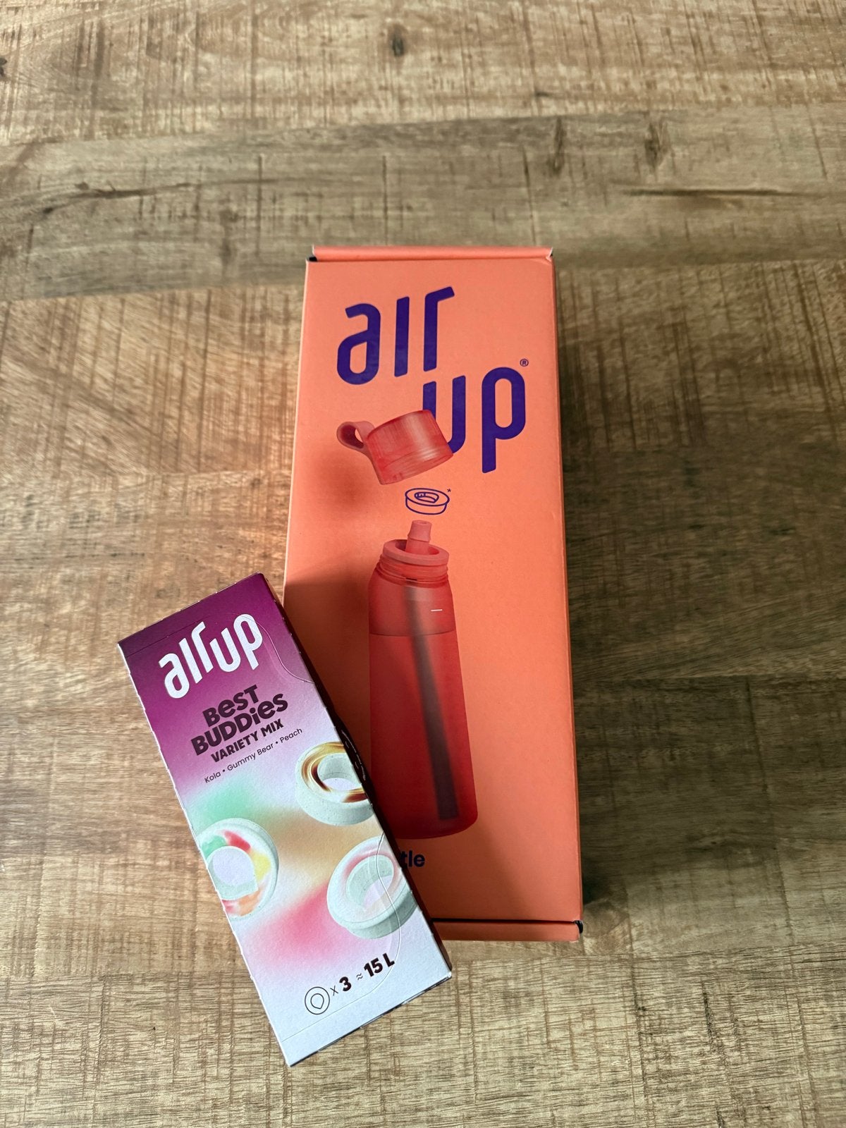 Air Up fles met pods - nieuw, Overige typen, Kunststof, Ophalen of Verzenden, Zo goed als nieuw