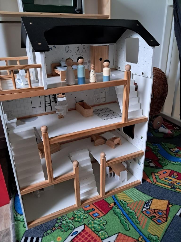 Poppenhuis, Ophalen, Gebruikt, Poppenhuis