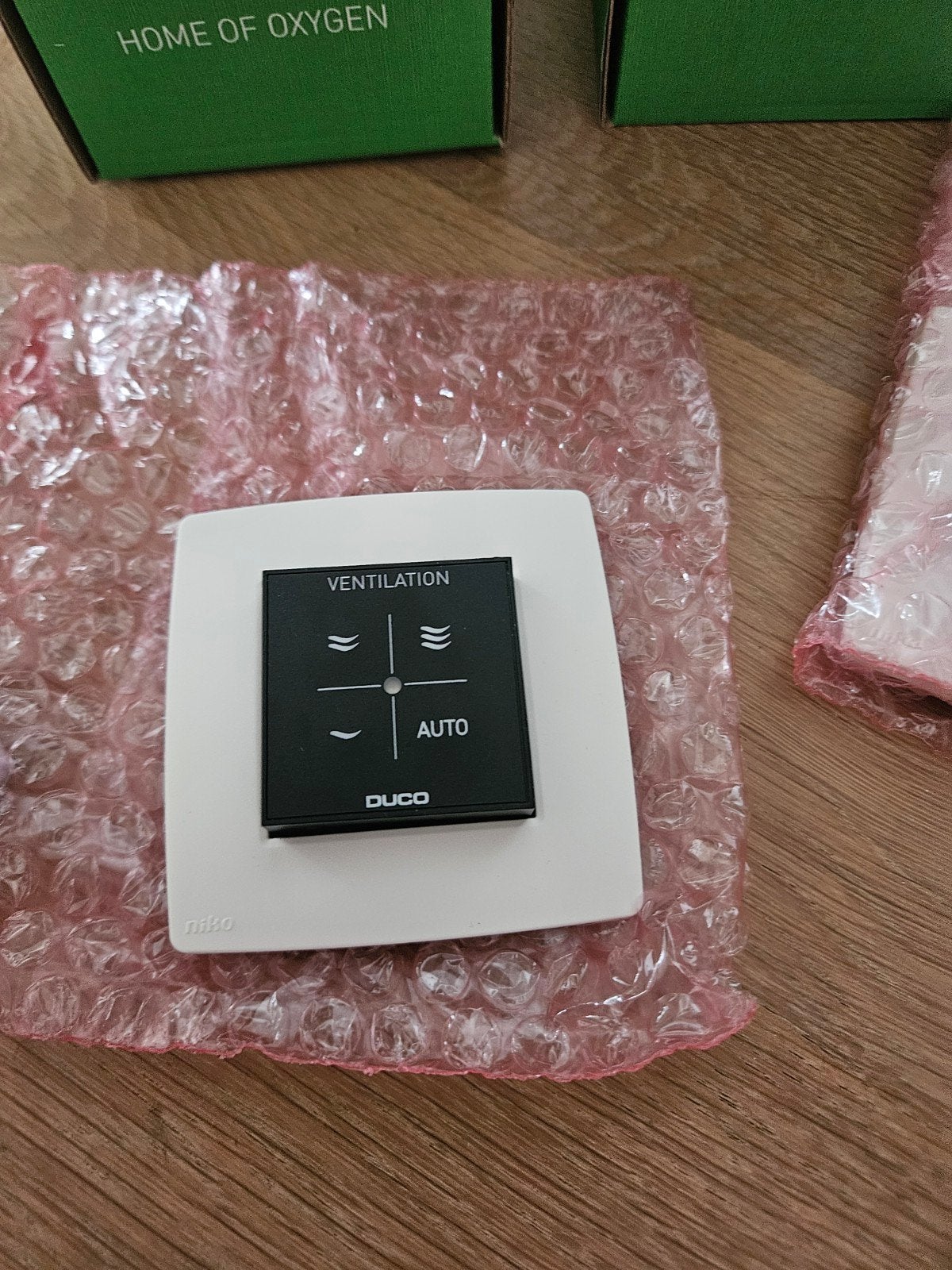 Duco bedieningsschakelaar RF batterij - Zwart, Ophalen of Verzenden, Nieuw, Ventilator en Afzuiger