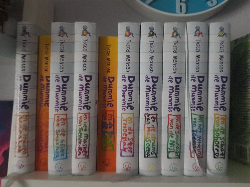 Boeken Dummie de Mummie, Ophalen, Gelezen