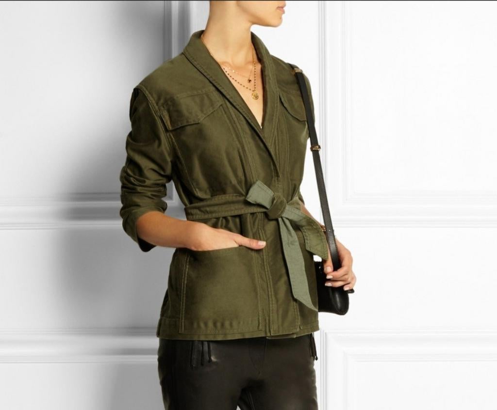 Isabel Marant military / kimono jasje maat 34, Kleding | Dames, Isabel Marant, Ophalen of Verzenden, Zo goed als nieuw, Maat 34 (XS) of kleiner