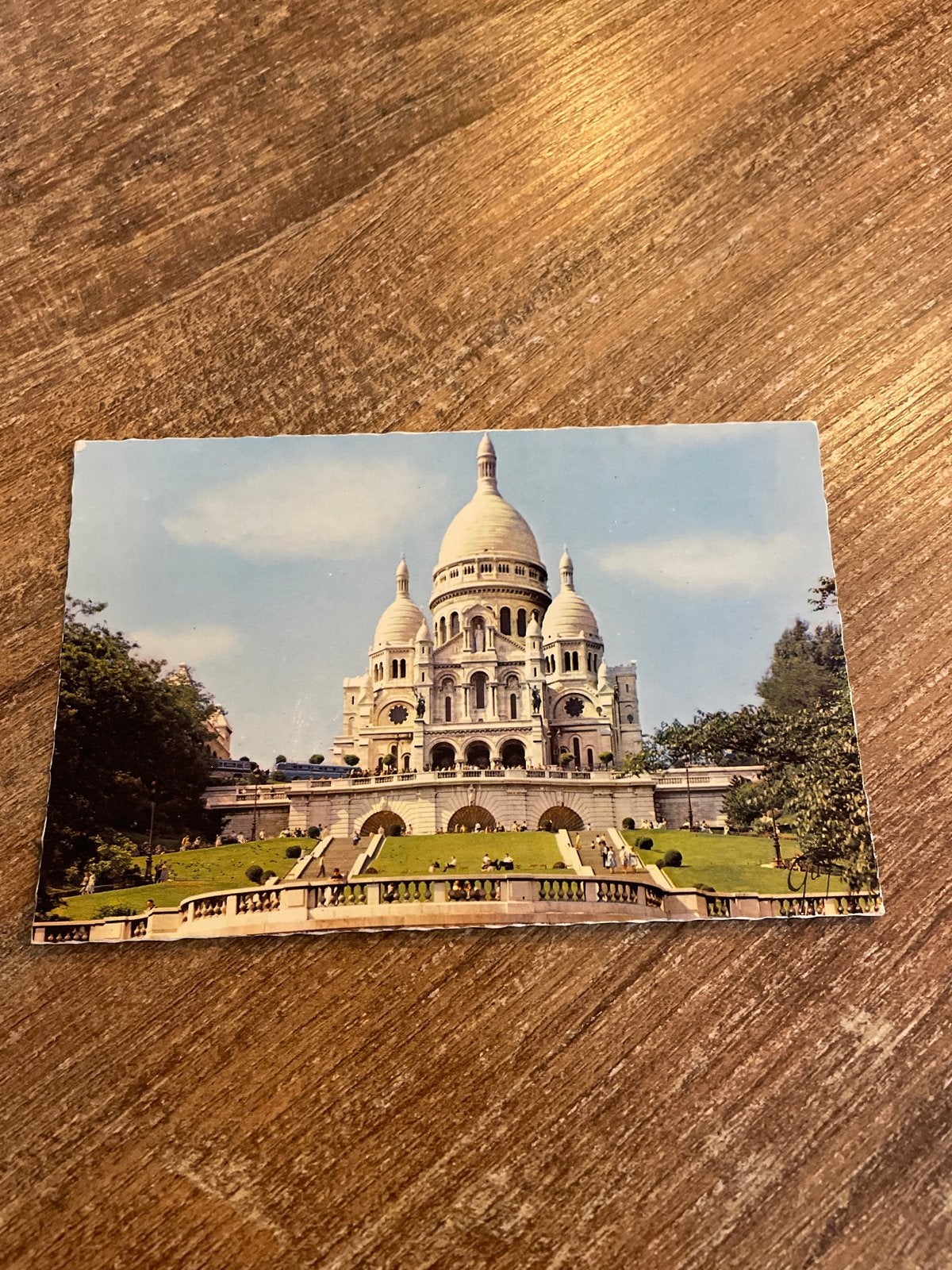 Ansichtkaart Parijs - Basilique du Sacré-Cœur de Montmartre, Ophalen of Verzenden, 1960 tot 1980, Ongelopen, Frankrijk