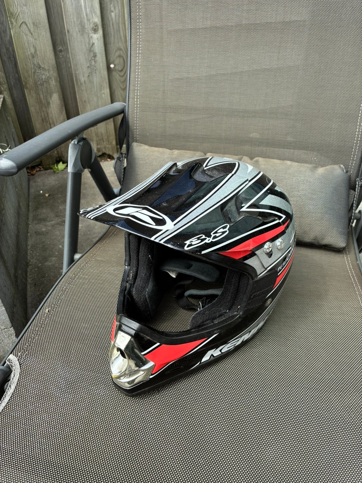 Motocross helm Kenny maat S/48, Ophalen of Verzenden, Tweedehands, Offroadhelm, Overige merken