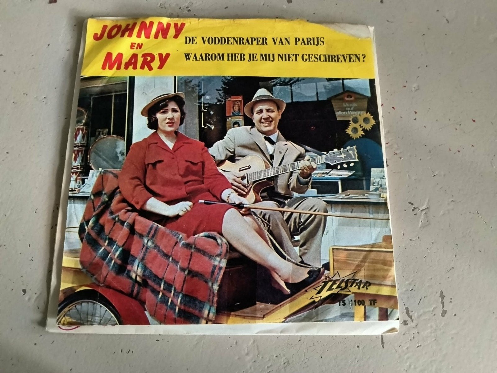 Johnny en Mary - De Voddenraper van Parijs, Gebruikt, Pop, 7 inch, Ophalen of Verzenden