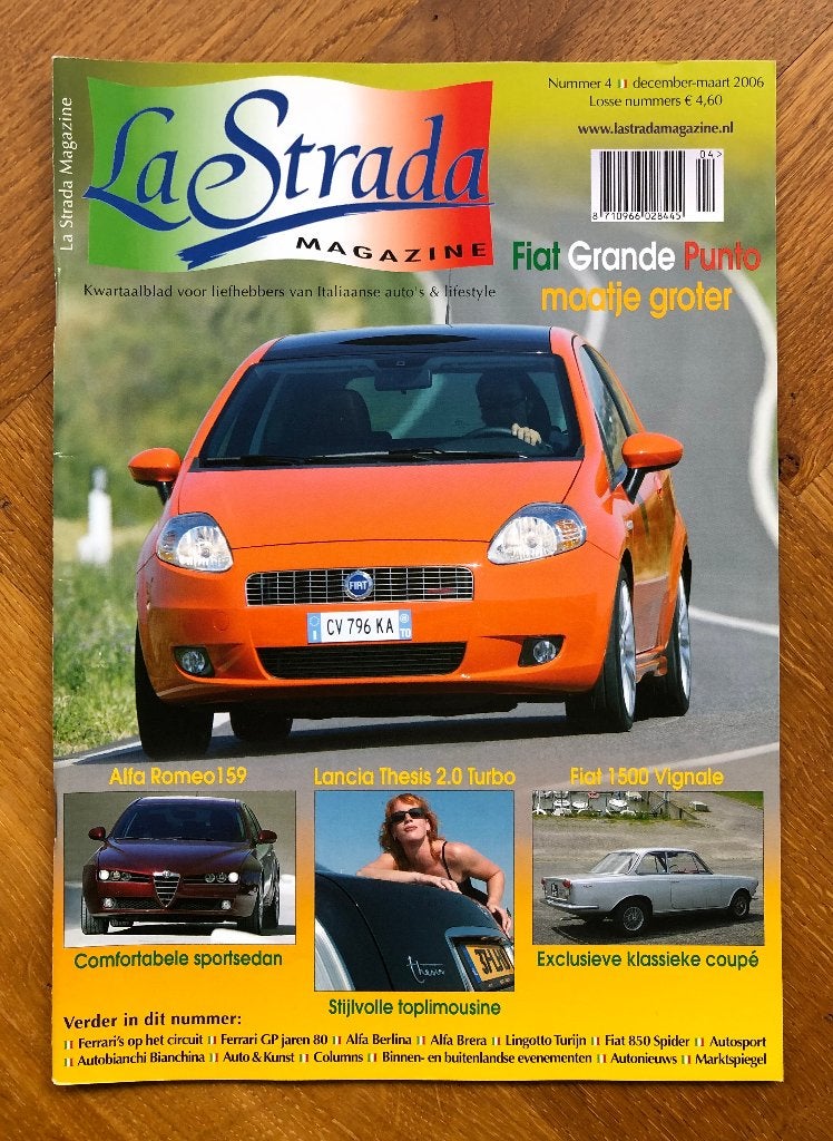 La Strada Magazine nr. 4 2006 *, Alfa Romeo, Hans Ouweneel, Nieuw, Ophalen of Verzenden