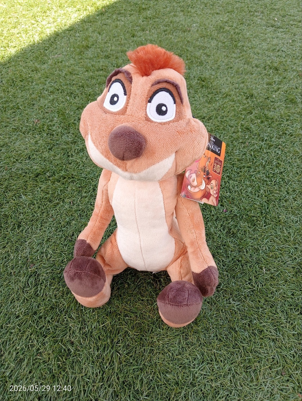 Originele Disney knuffel "Timon", Ophalen of Verzenden, Nieuw, Overige typen