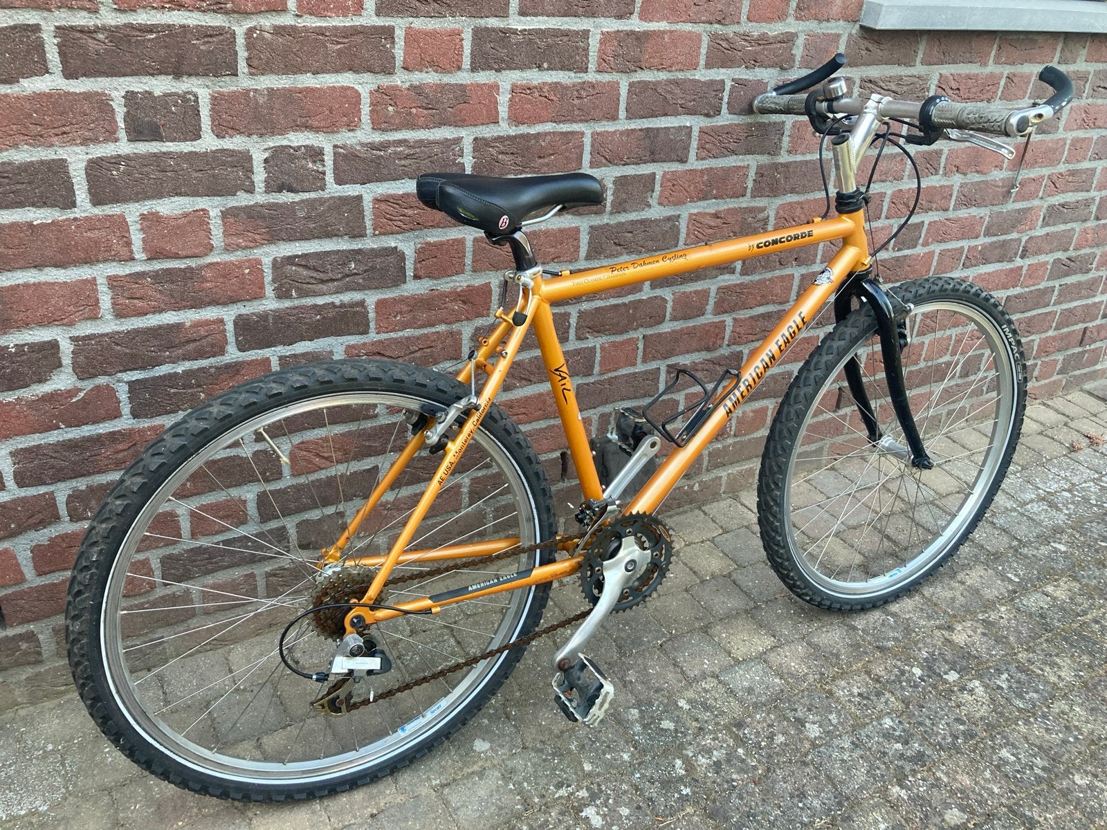 American Eagle/Concorde mountainbike 26 inch, 24 versnelling, Gebruikt, 45 tot 49 cm, Geen vering, Ophalen